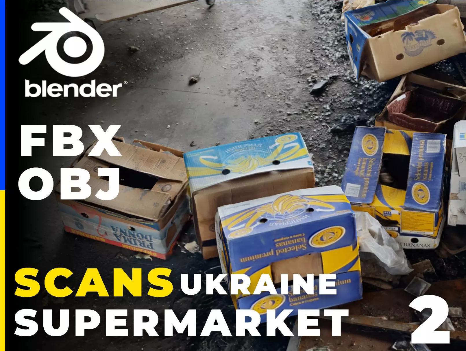 SCANS from Ukraine Supermarket Vol 2 Low-poly 3D model_0