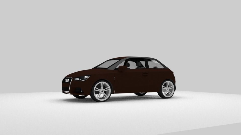 AUDI A1  3D model_0