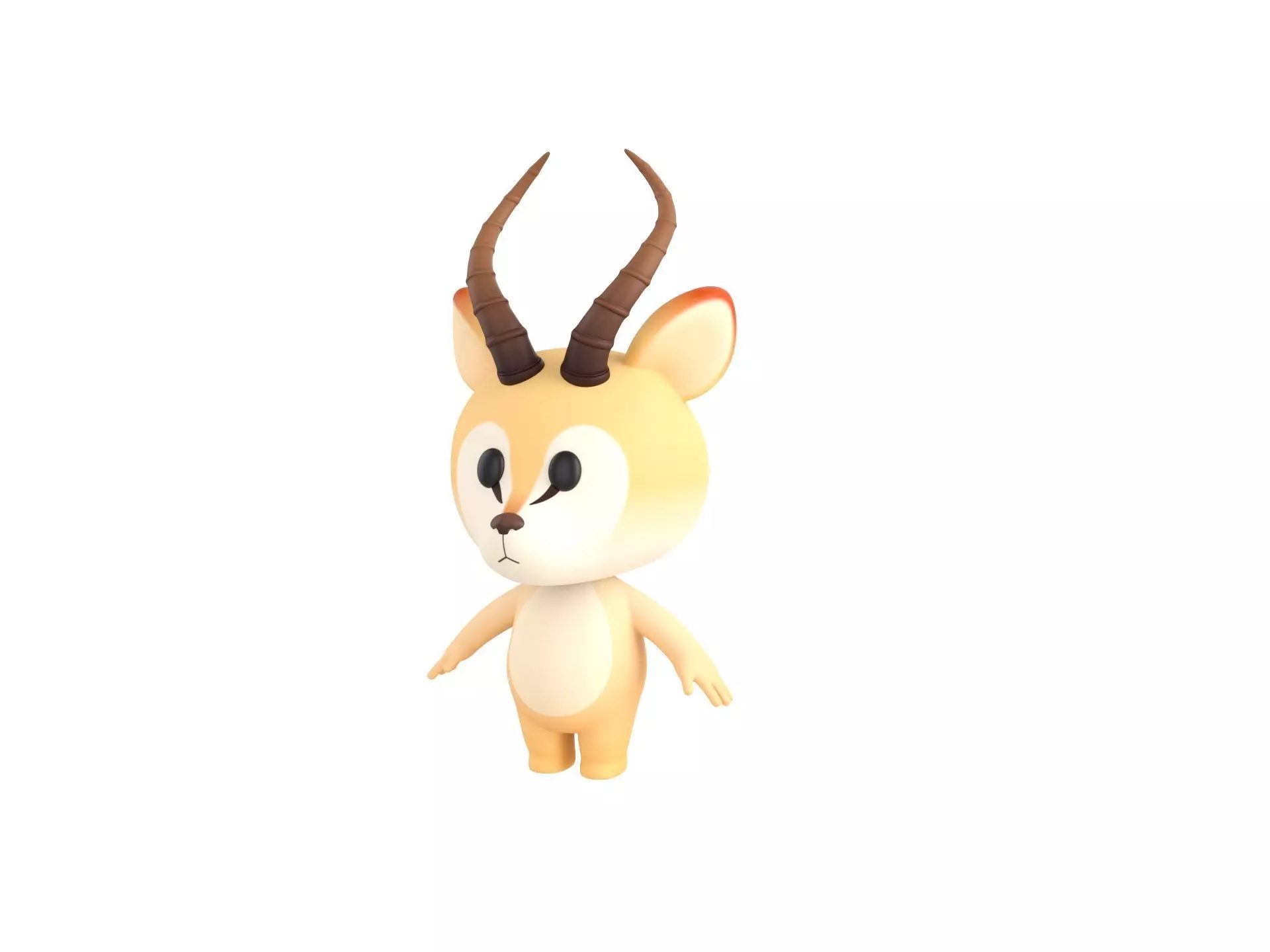 Character210 Antelope 3D model