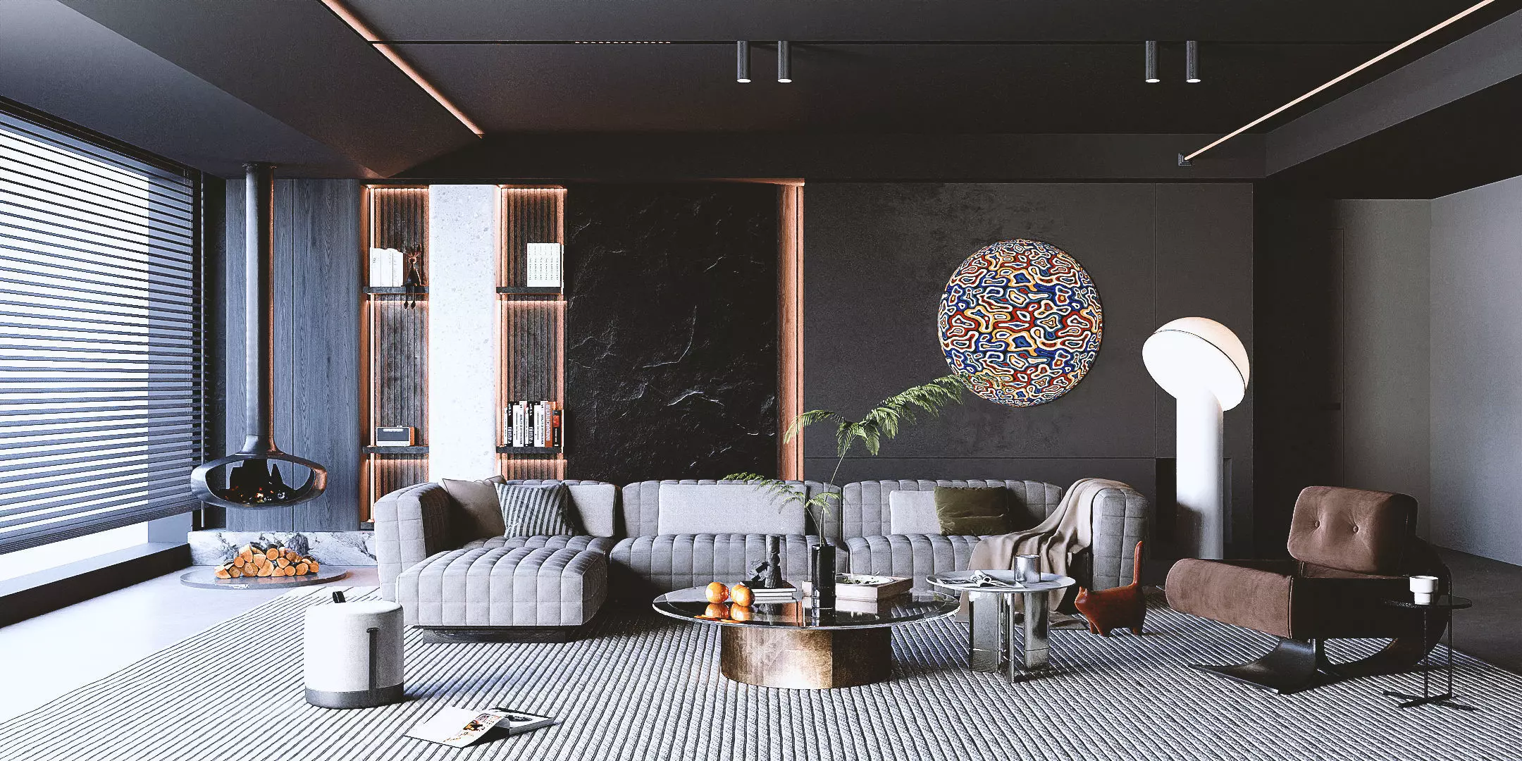 living room 3D model | CGTrader