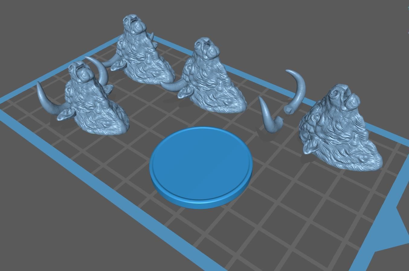 Bull head bellows 3D print model_17