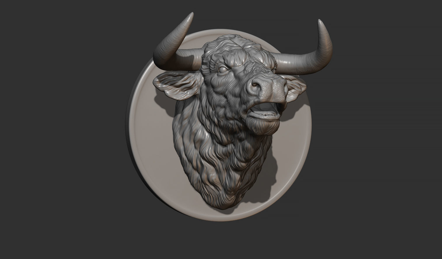 Bull head bellows 3D print model_6