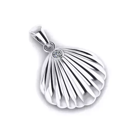 Sea shell pendant
