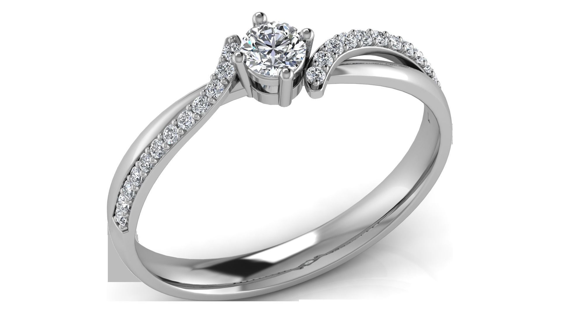 twist engagement ring 3D print model_12