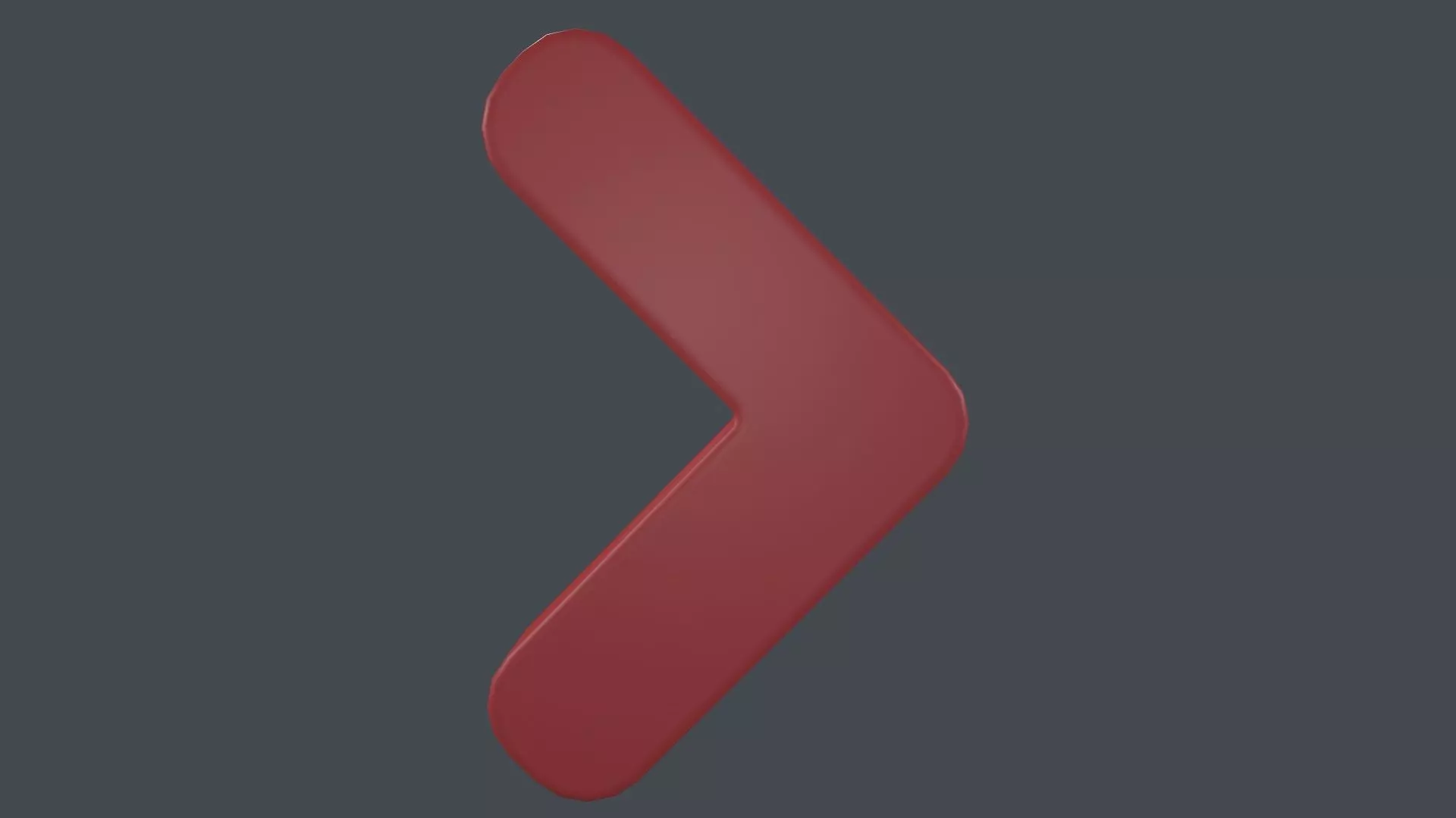 Web Icon Arrow 3D Model Low-poly 3D model_0