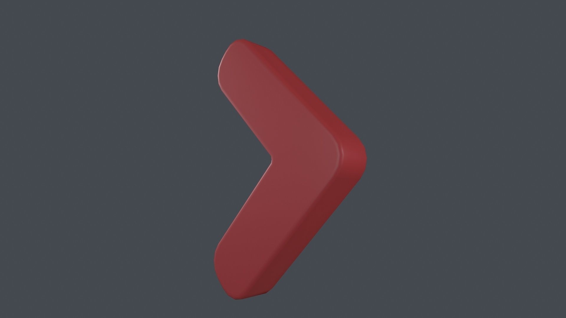 Web Icon Arrow 3D Model Low-poly 3D model_3