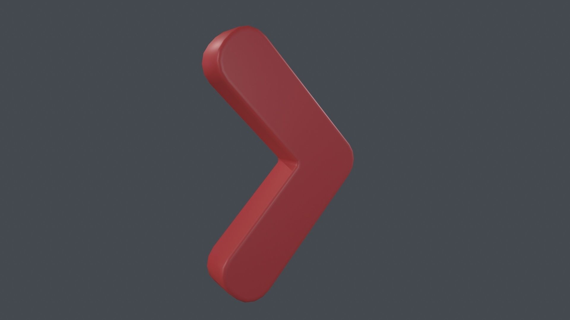 Web Icon Arrow 3D Model Low-poly 3D model_2