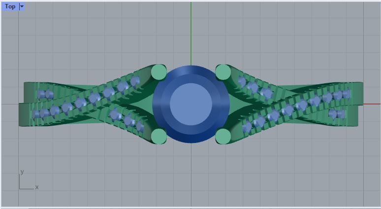 engagement ring 3D print model_4