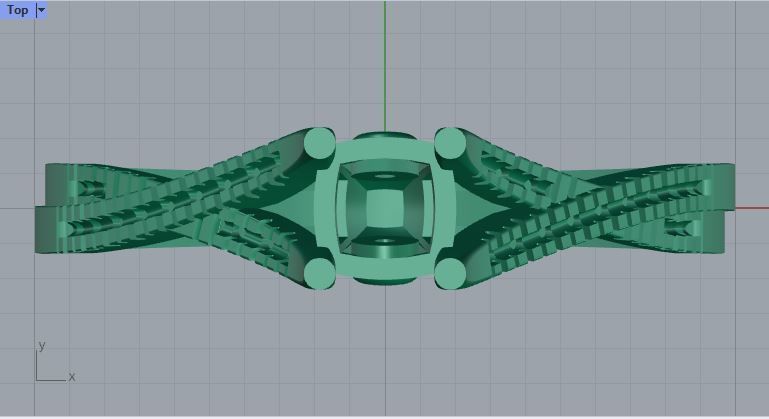 engagement ring 3D print model_9