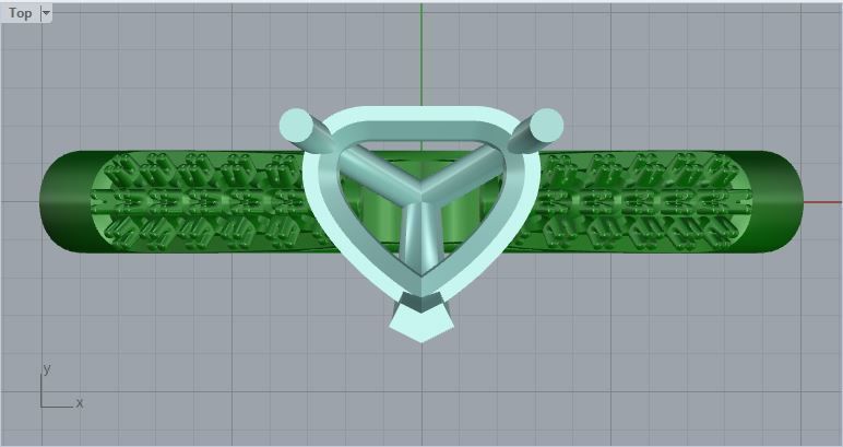 heart shape solitaire engagement ring 3D print model_8