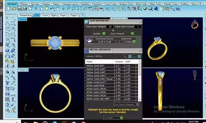 solitaire engagement ring