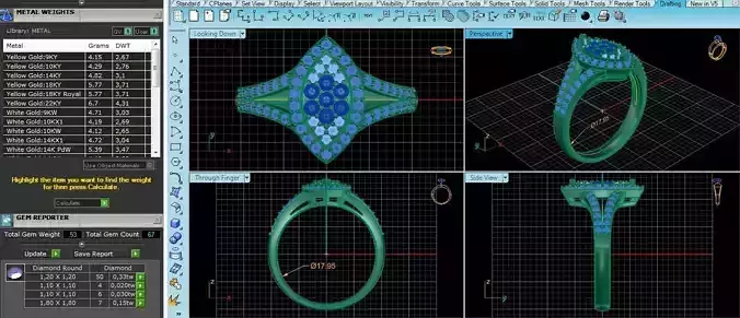 marquise diamonds ring