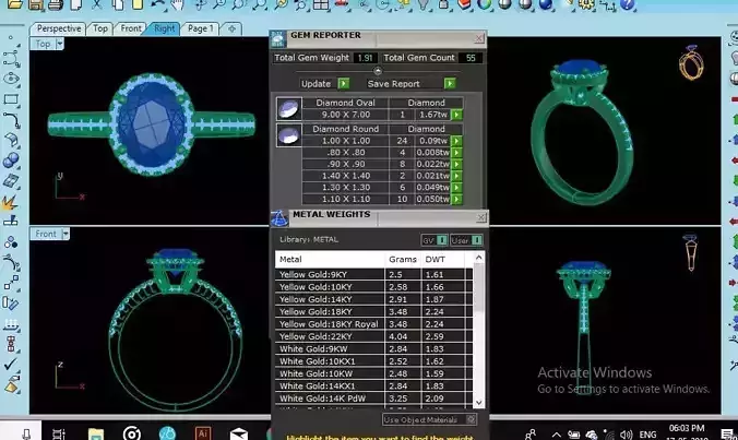 oval halo engagement ring