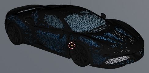 Ferrari SF90 Spider Low-poly 3D model_13