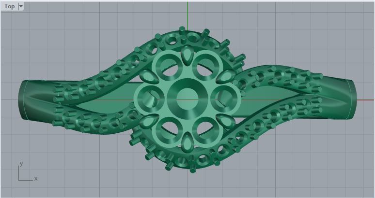 twist engagement ring 3D print model_8