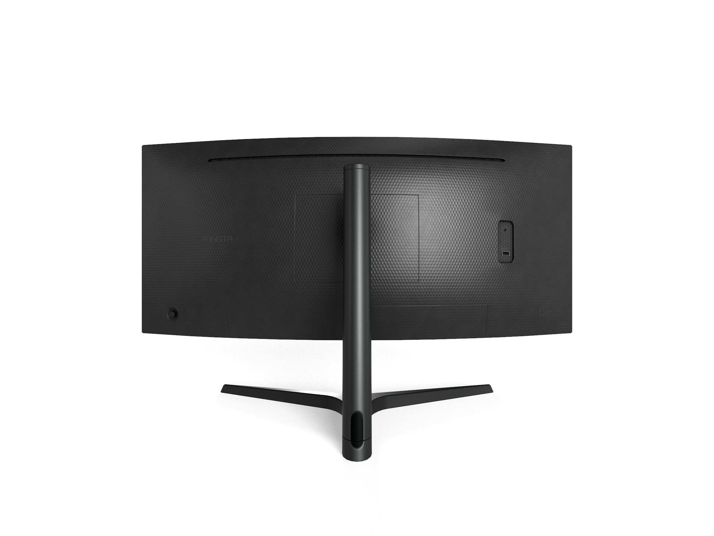 Samsung CH89WG Curved Monitor Game Asset Low-poly 3D model_5