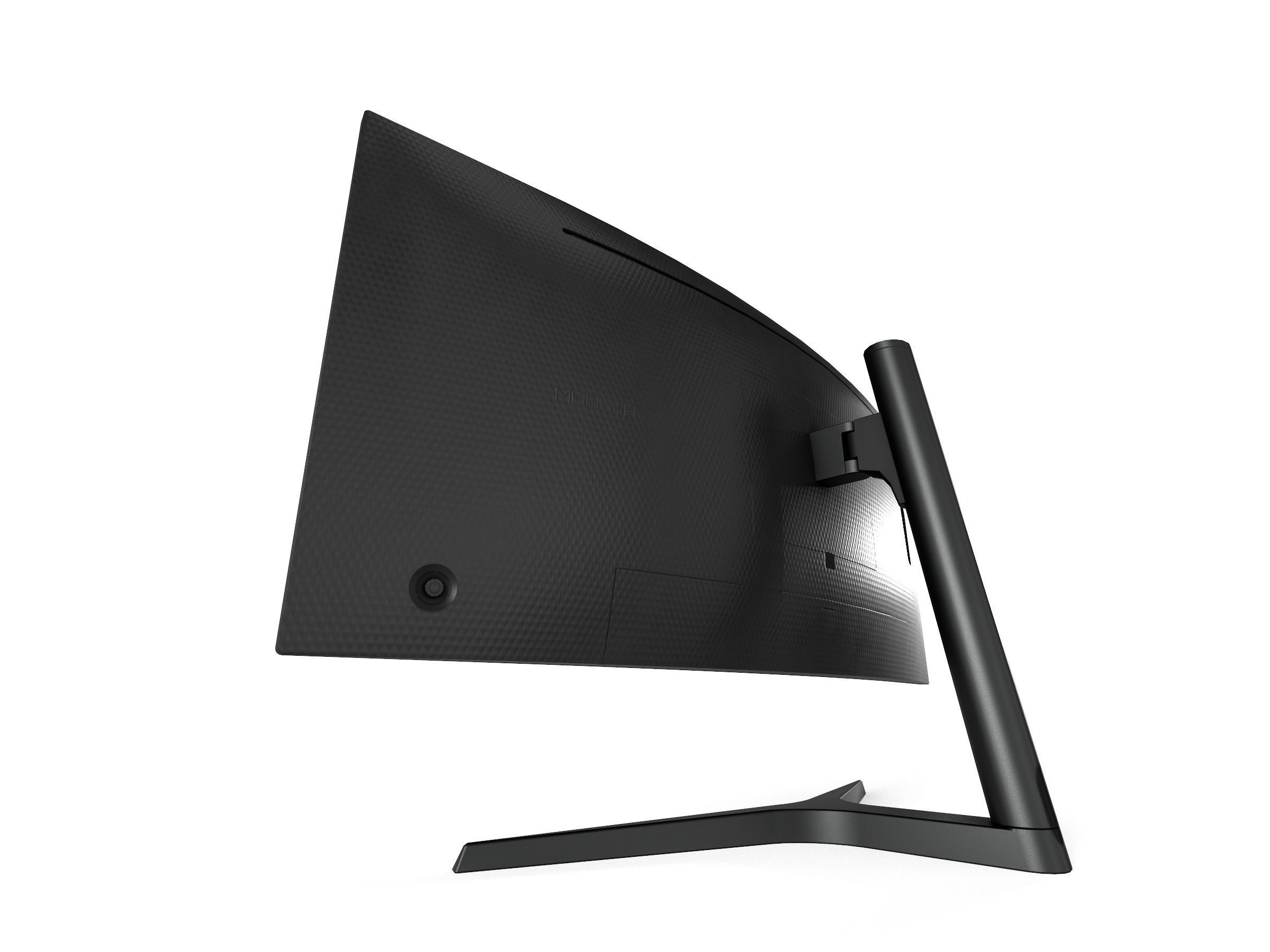 Samsung CH89WG Curved Monitor Game Asset Low-poly 3D model_7