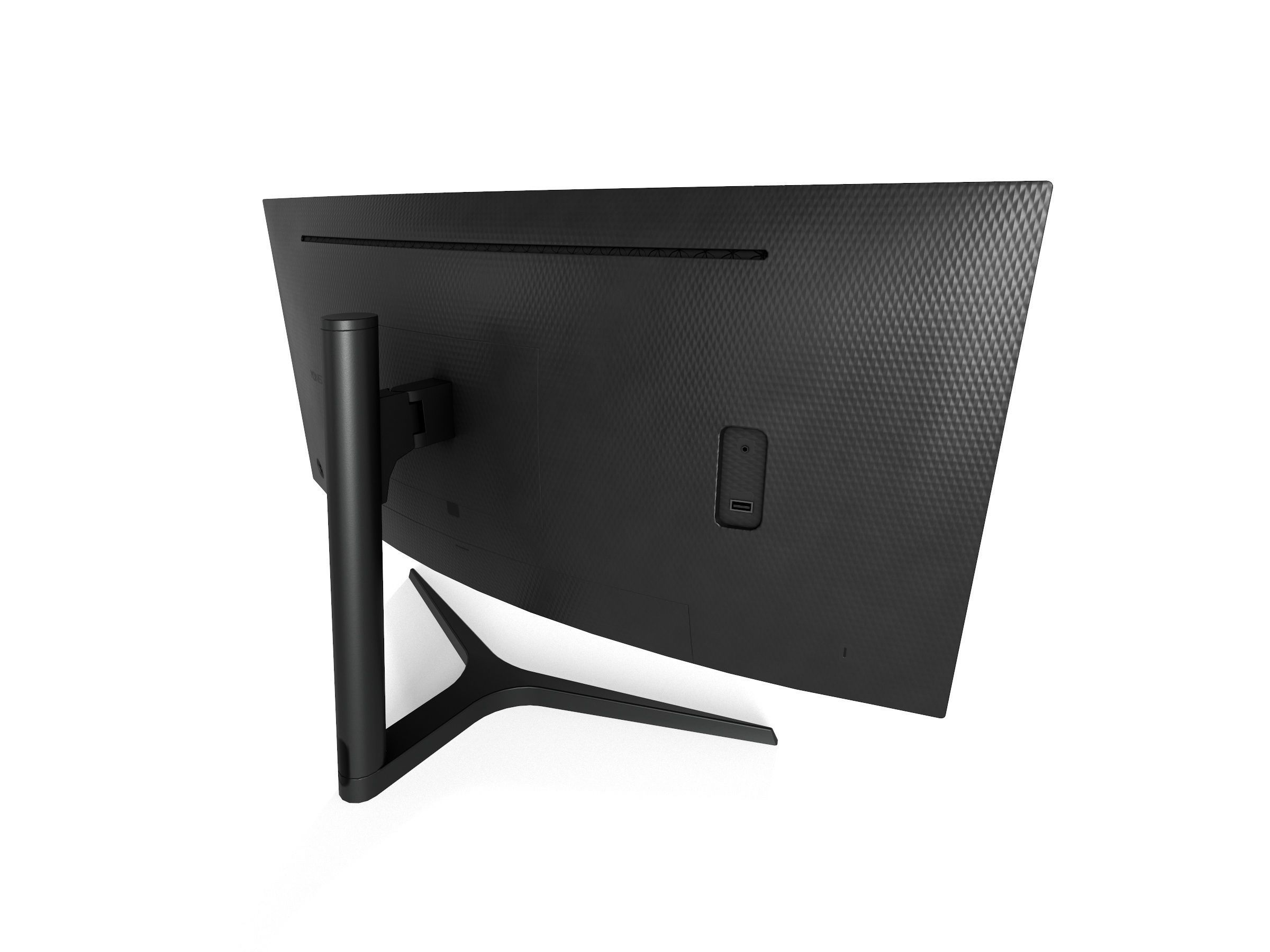 Samsung CH89WG Curved Monitor Game Asset Low-poly 3D model_2