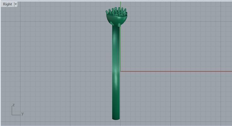 heart diamonds ring 3D print model_2