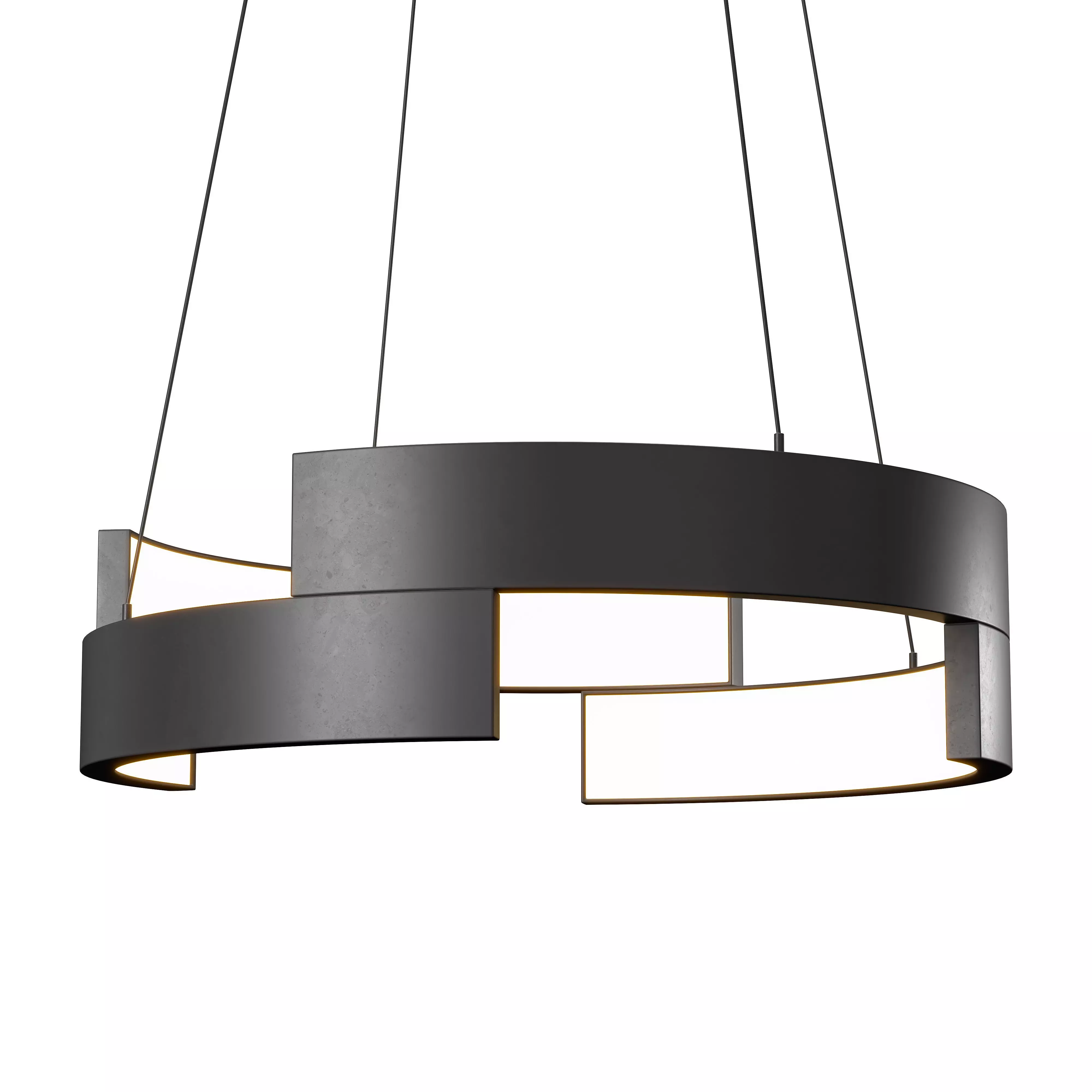 Trap LED Pendant Light-small 3D model_0