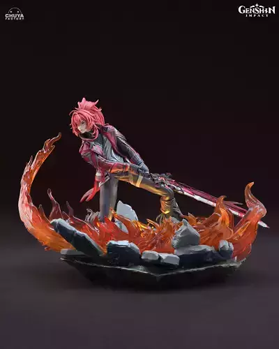 Diluc guardian of flames 3D print model