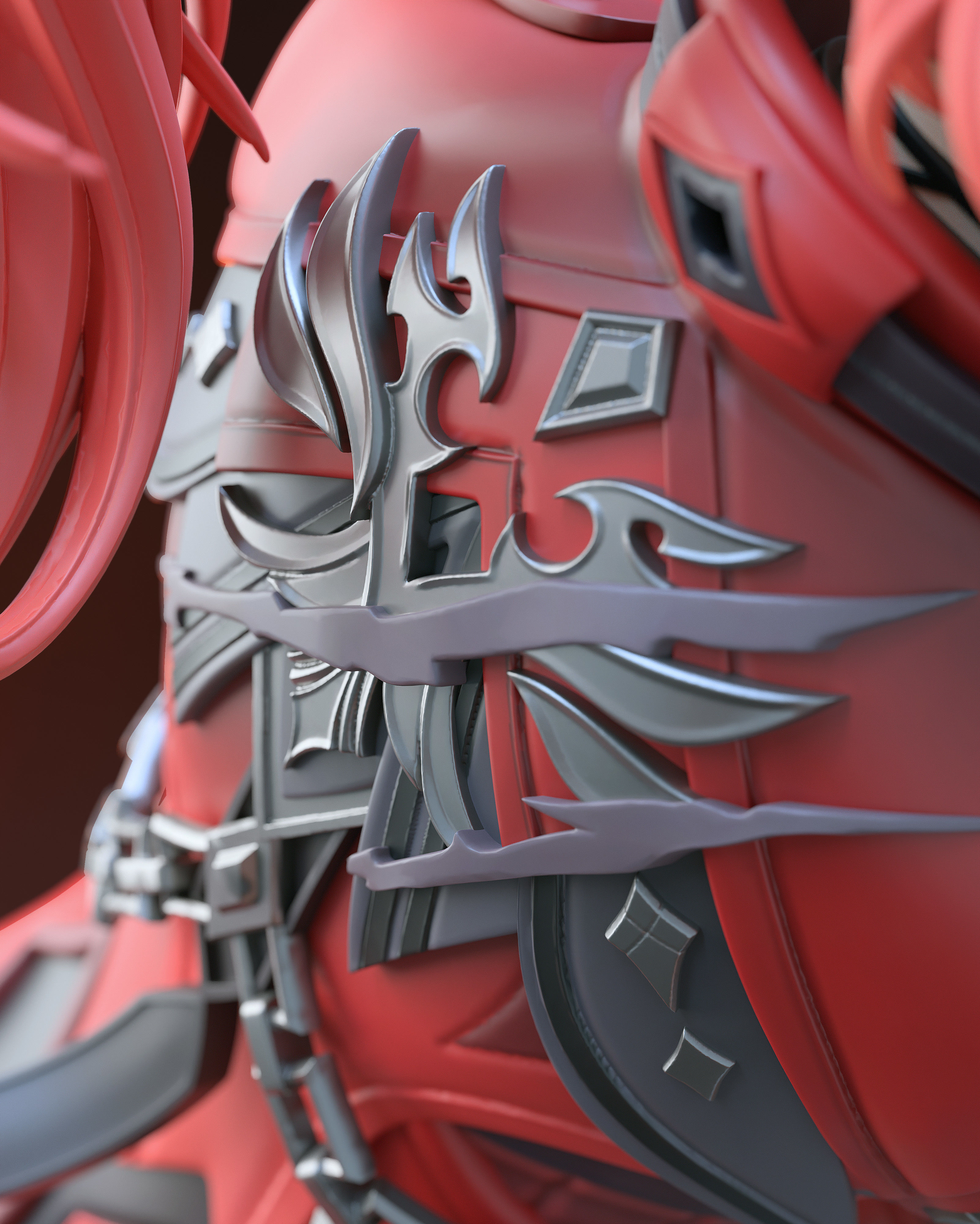 Diluc guardian of flames 3D print model_7