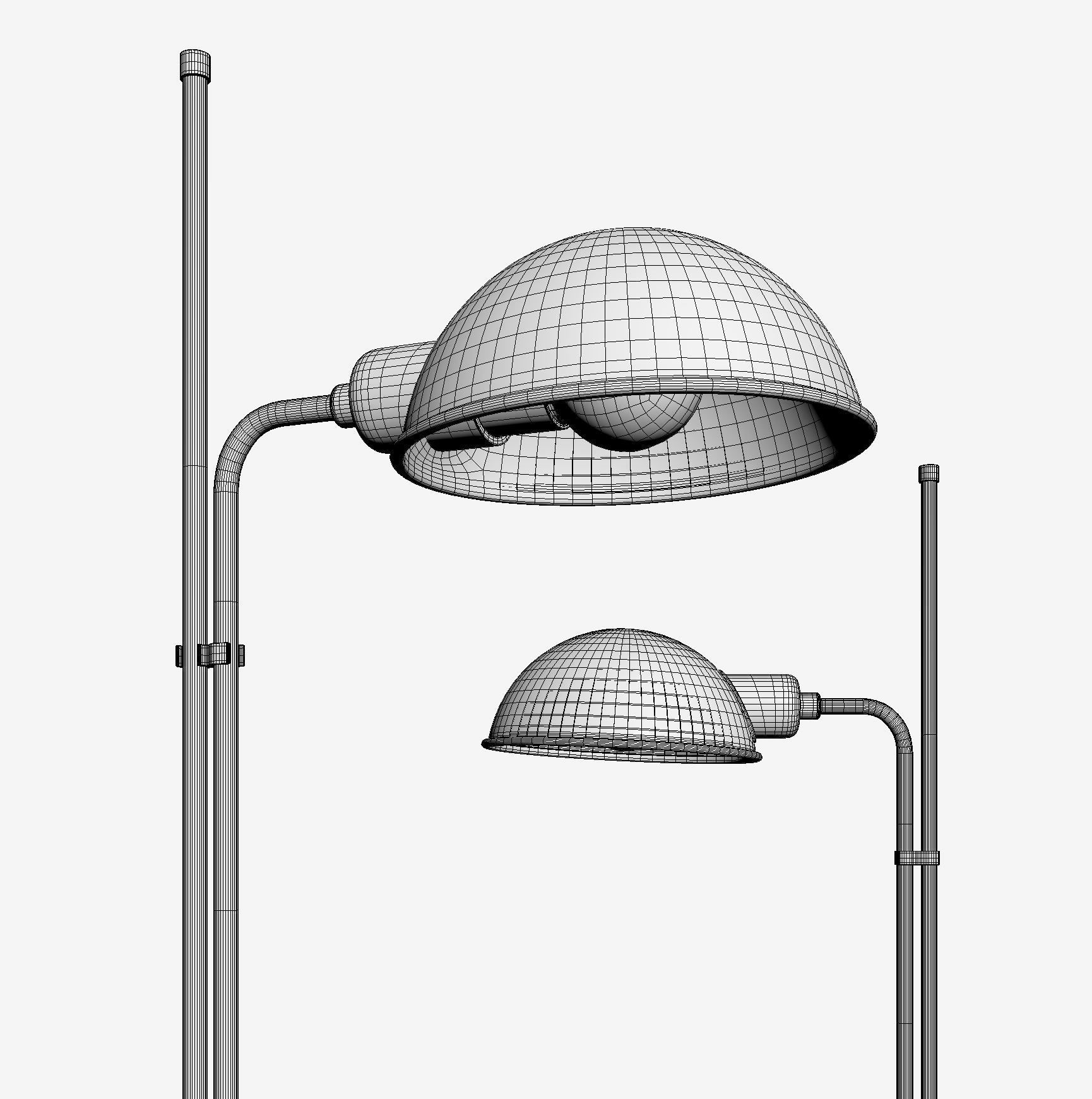 Funiculi Floor Lamp by Marset 3D model_4