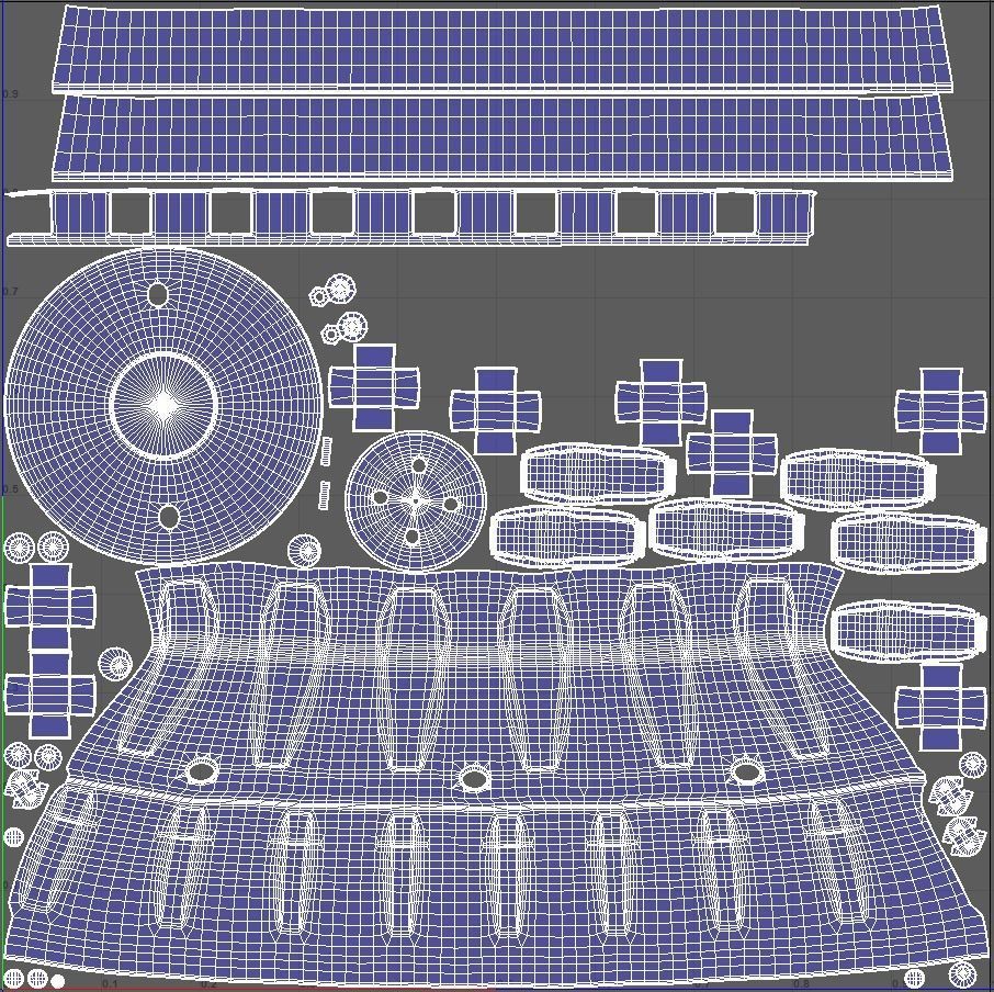 Rusty Capstan 3D model_4