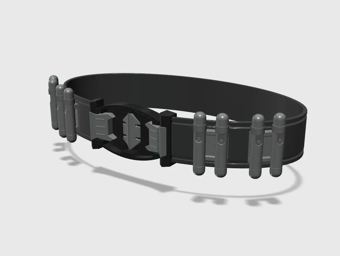 The Flash Batman Belt 3D print model_0