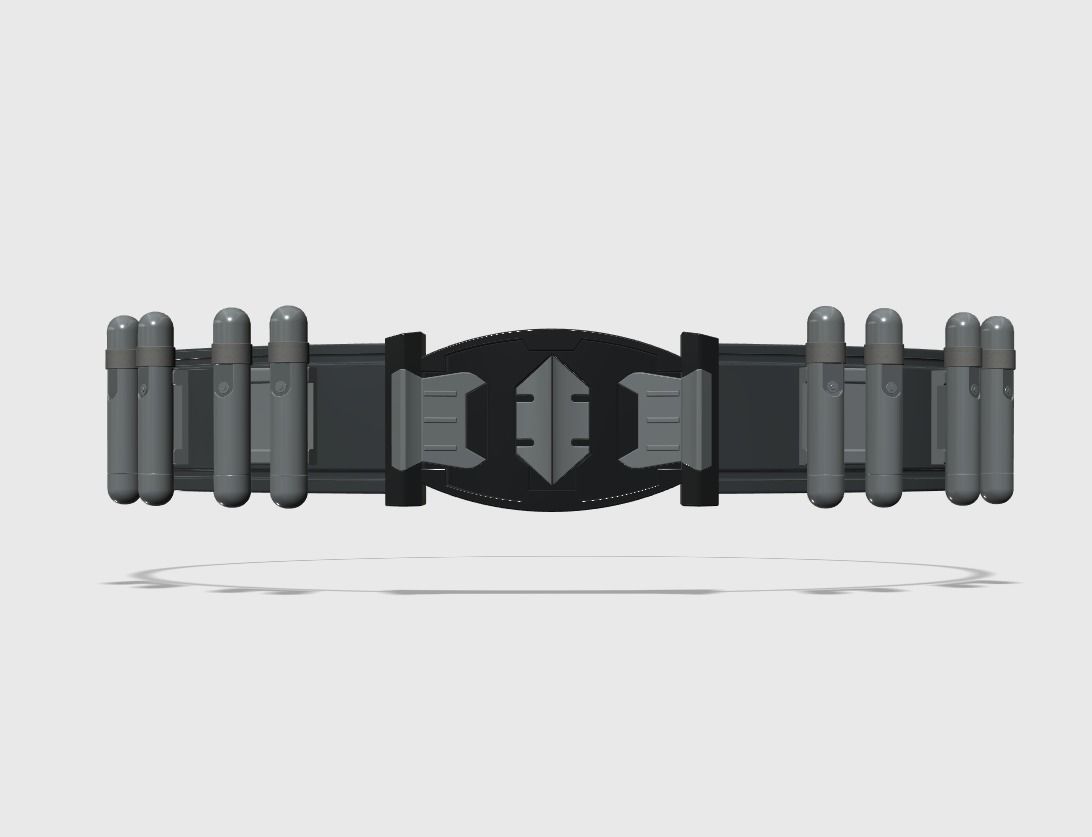The Flash Batman Belt 3D print model_1