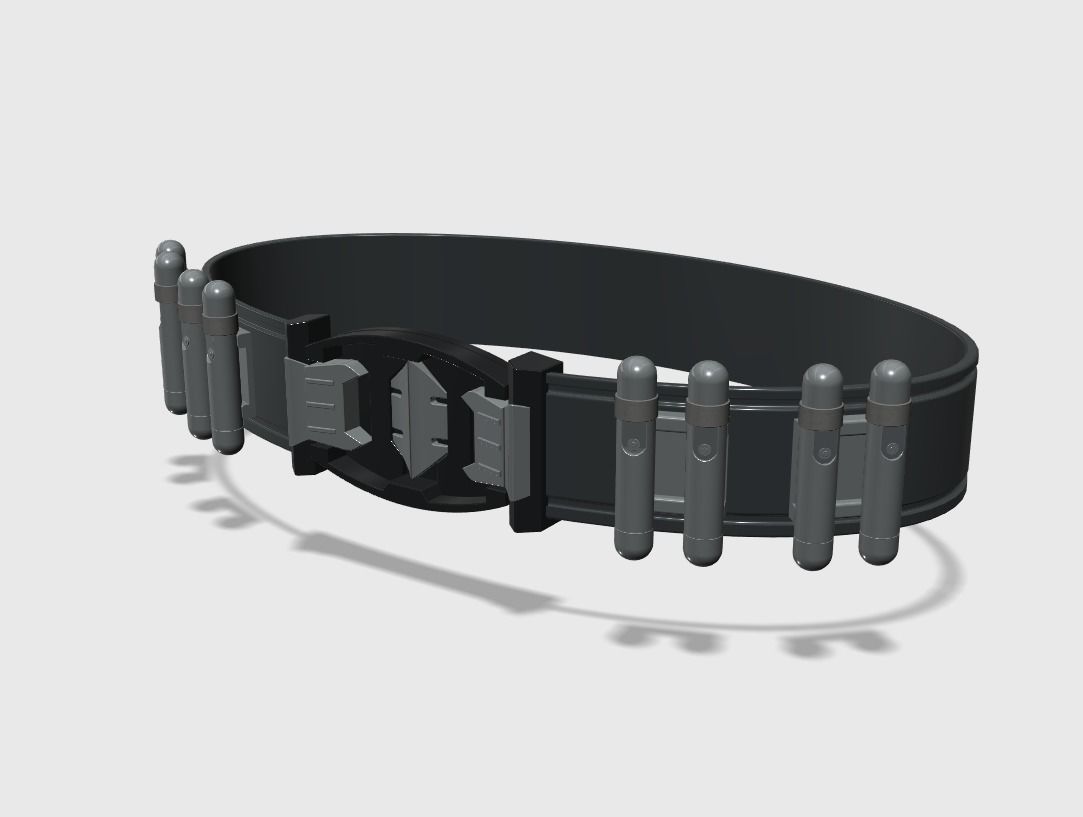 The Flash Batman Belt 3D print model_5