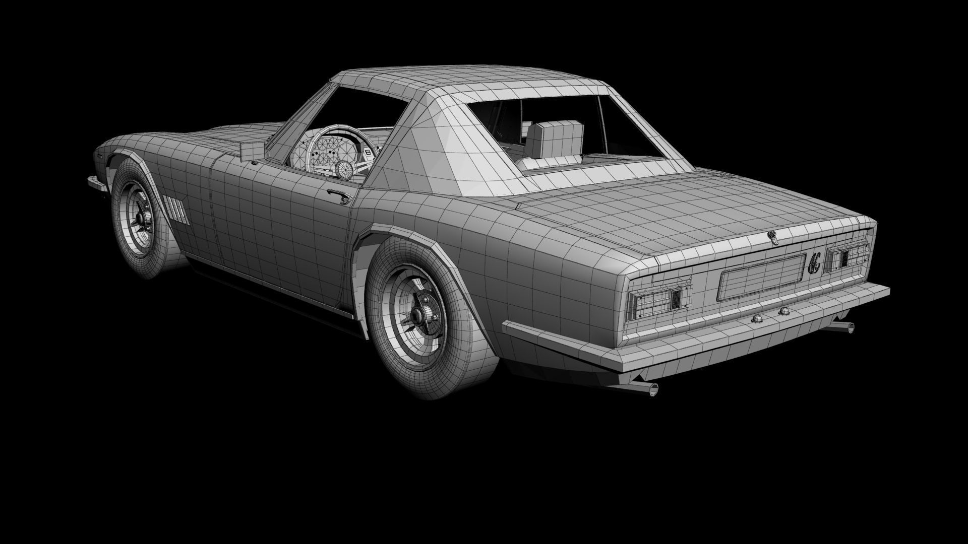 AC 428 Spider Frua II 3D model_15