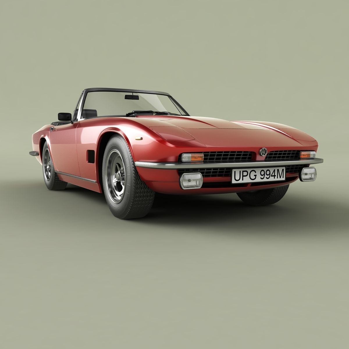 AC 428 Spider Frua II 3D model_9