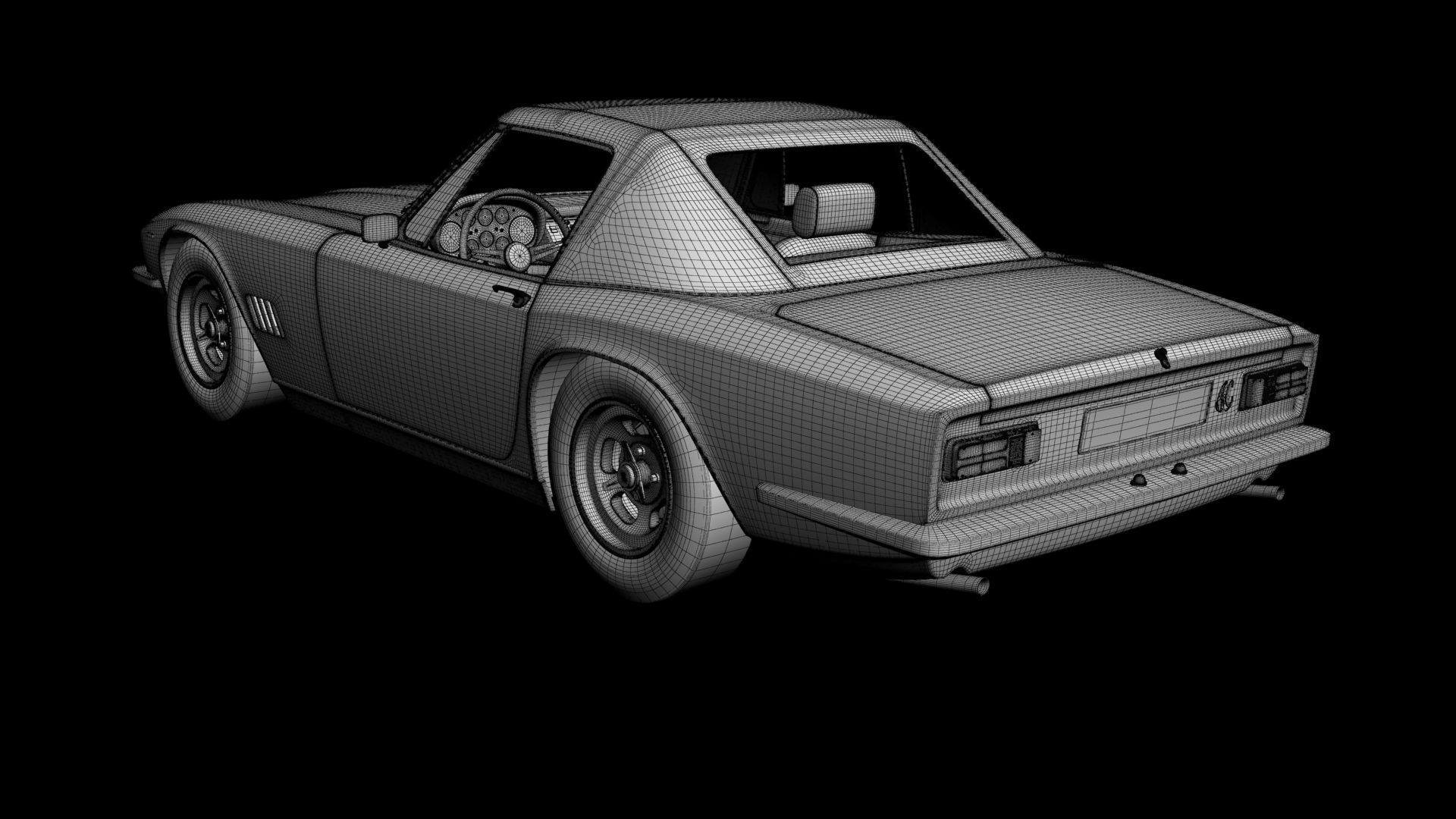 AC 428 Spider Frua II 3D model_16