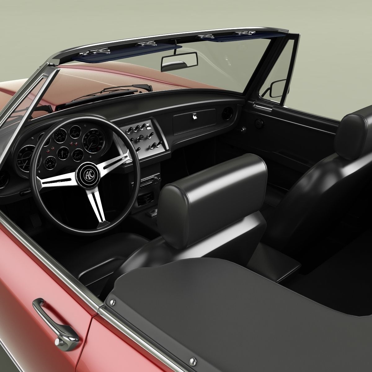 AC 428 Spider Frua II 3D model_8