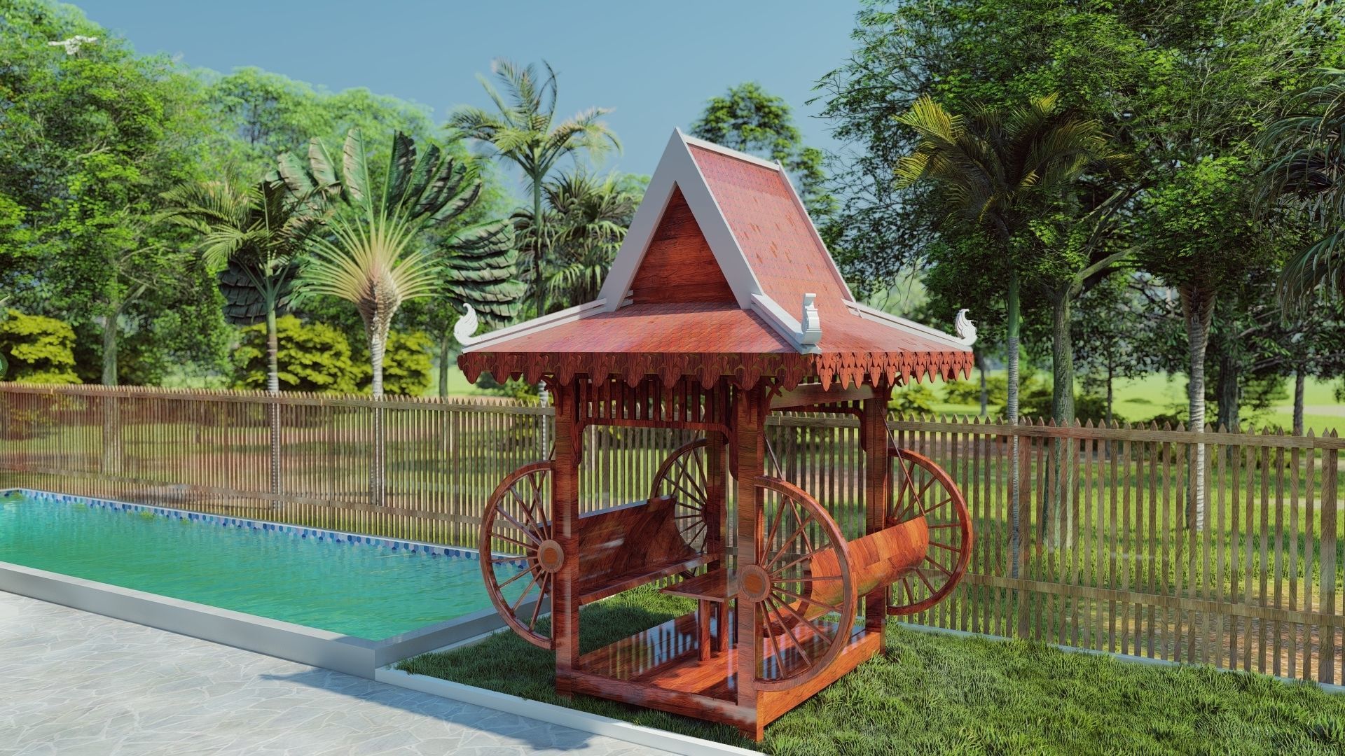 khmer Design Low-poly 3D model_1