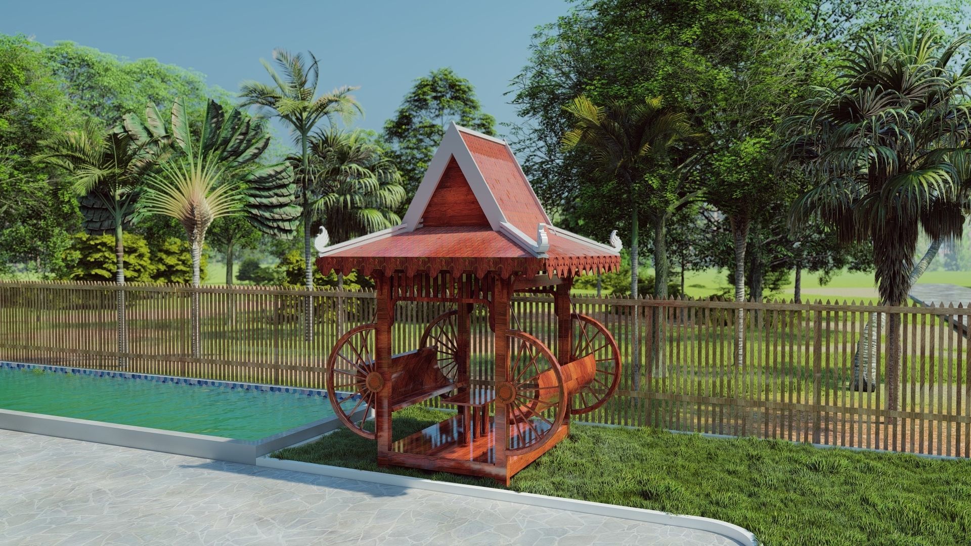 khmer Design Low-poly 3D model_2