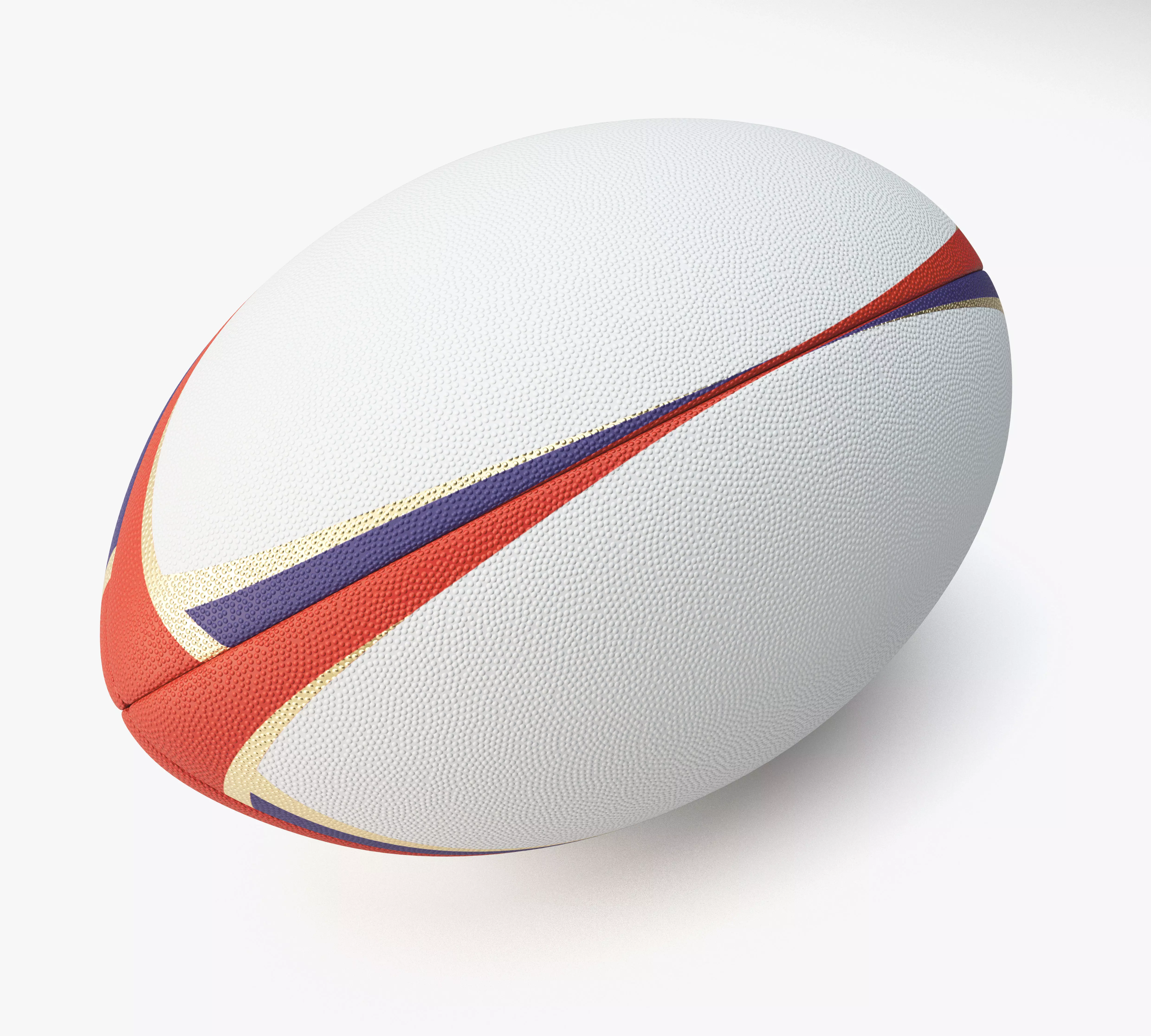 Modern Rugby Ball 3D model