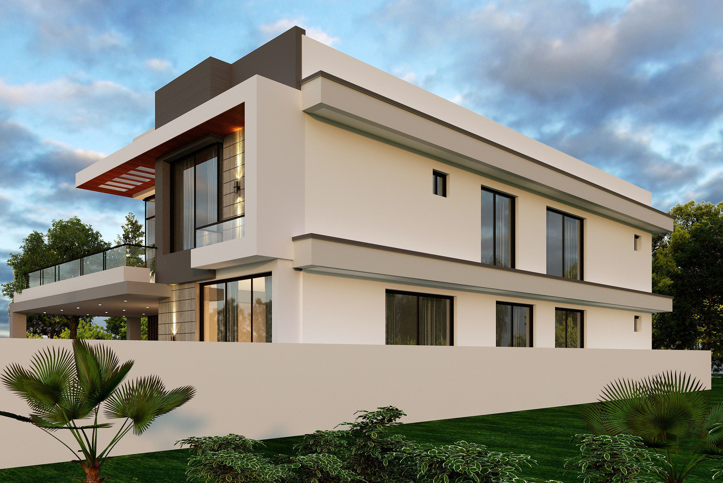 Modern House  3D model_4