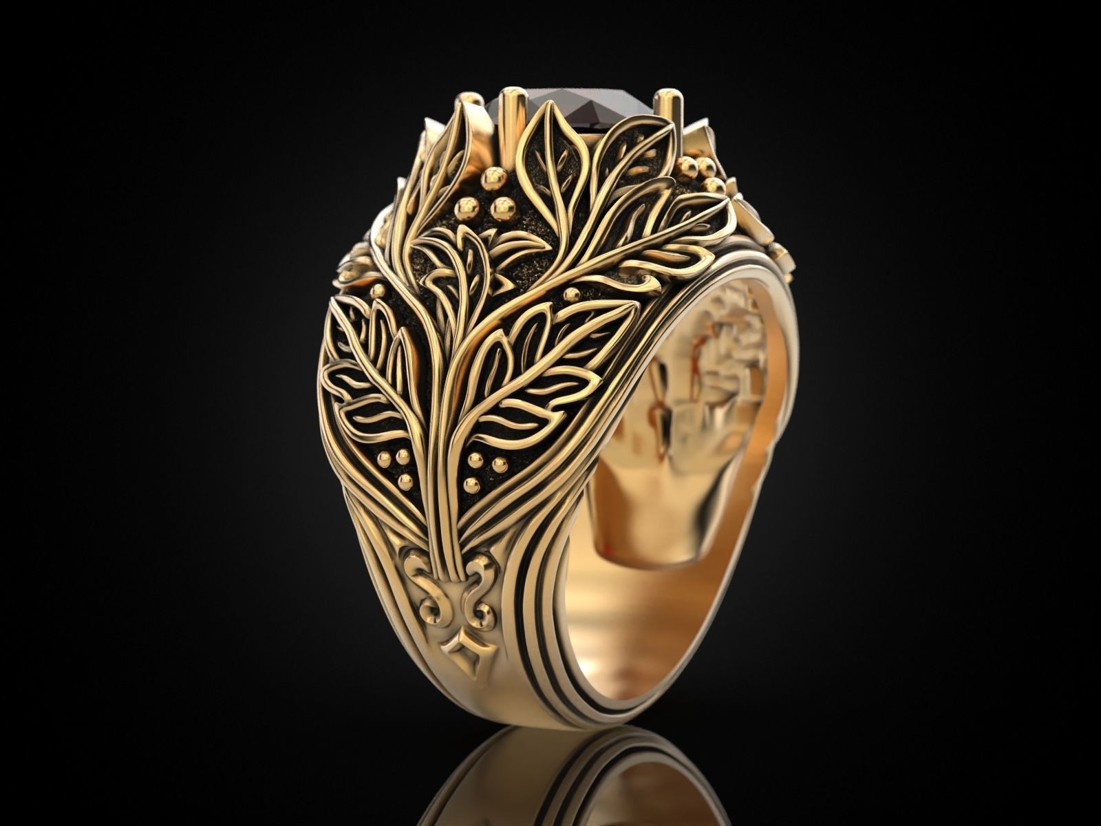 Ring Winter 3D print model_27