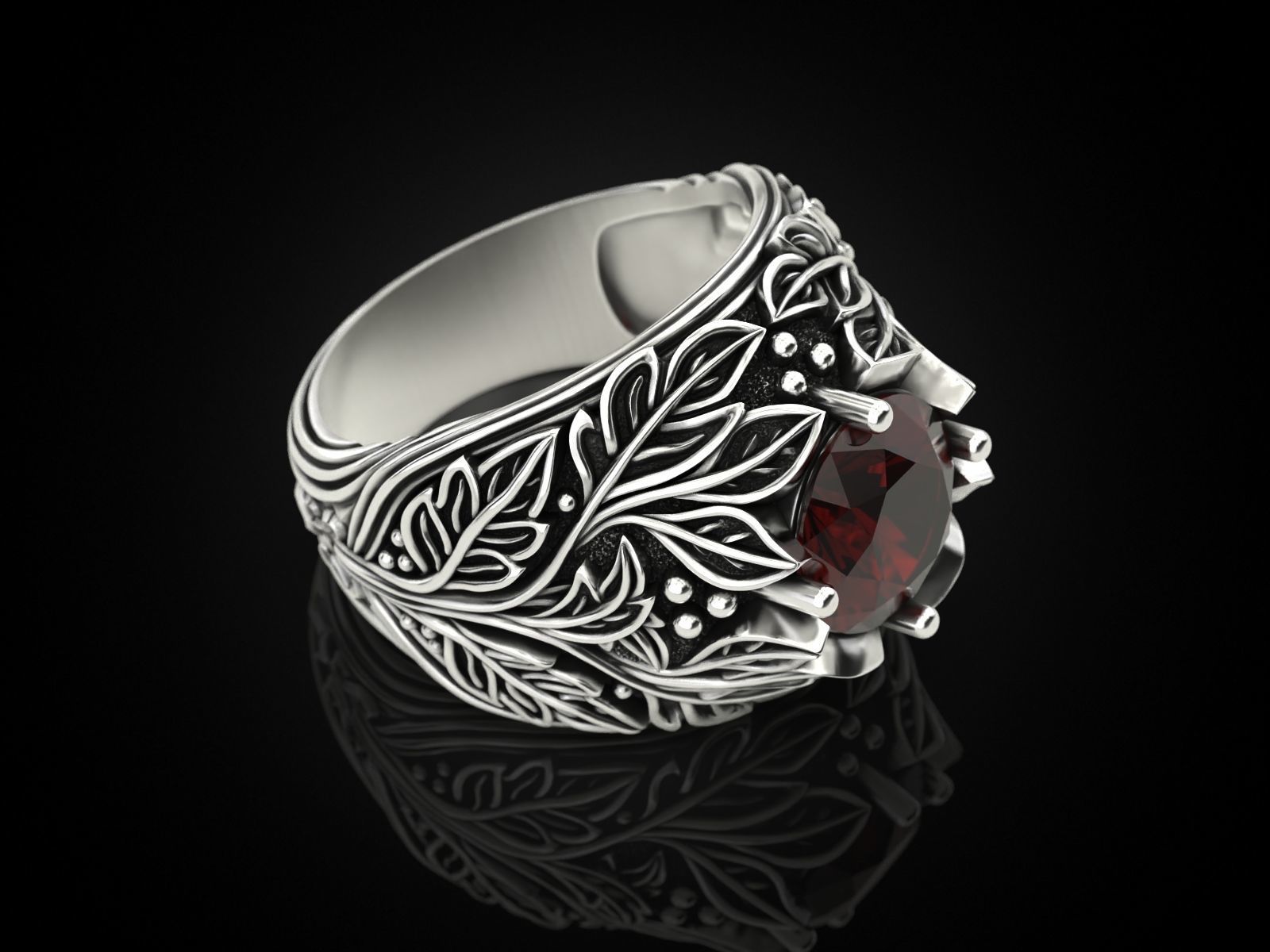 Ring Winter 3D print model_4