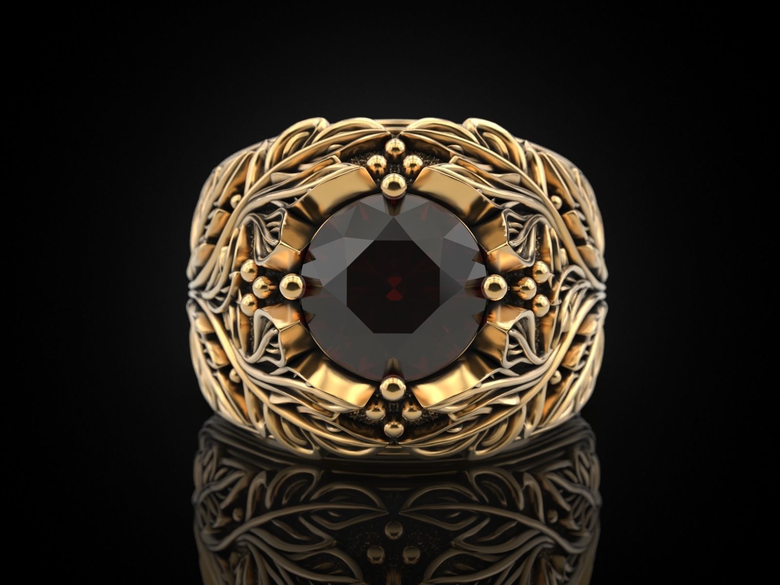 Ring Winter 3D print model_30