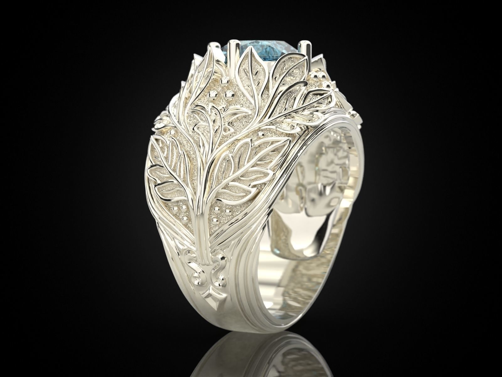 Ring Winter 3D print model_36