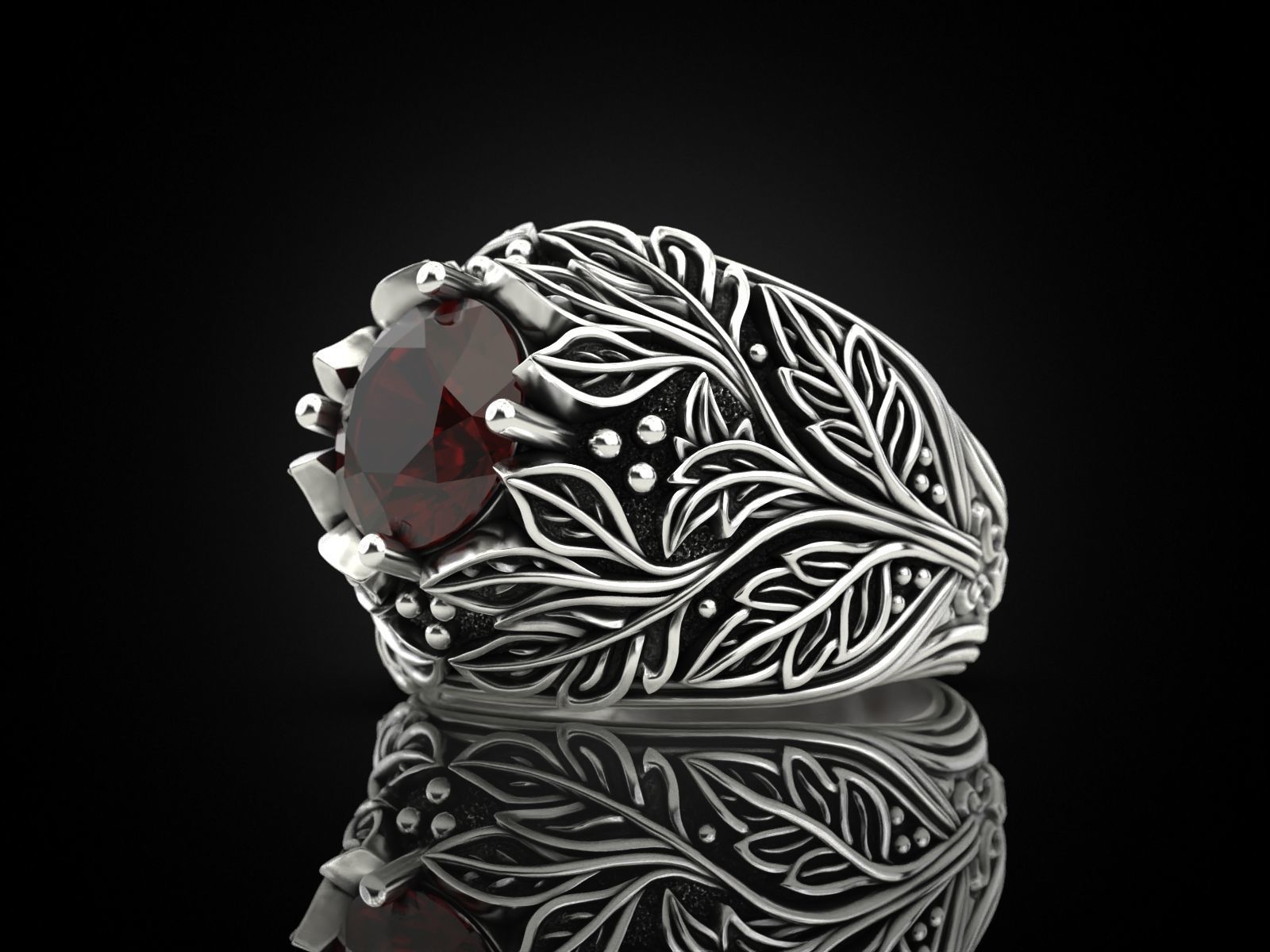 Ring Winter 3D print model_1