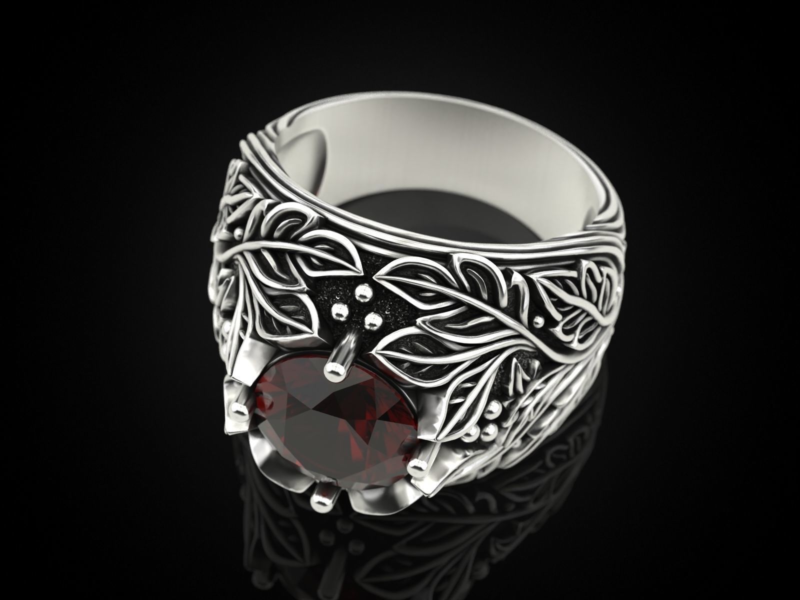 Ring Winter 3D print model_8