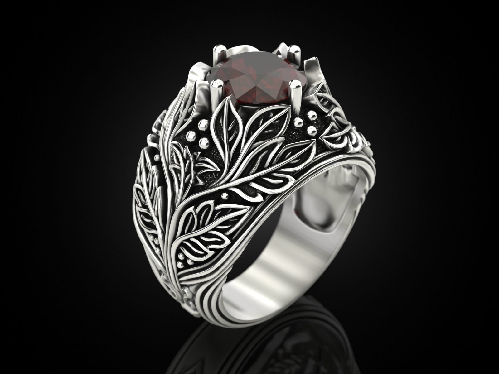 Ring Winter 3D print model_2