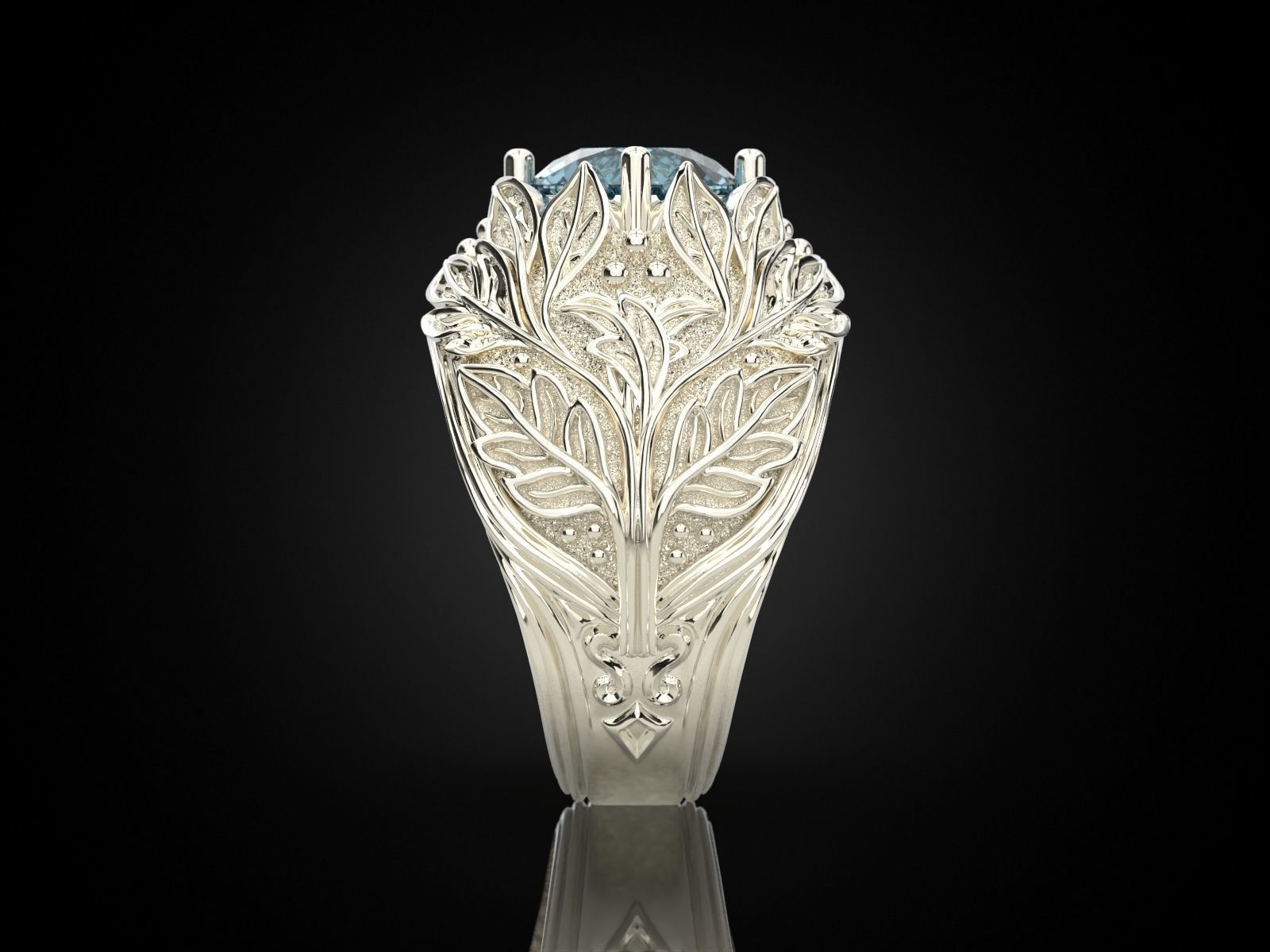 Ring Winter 3D print model_32