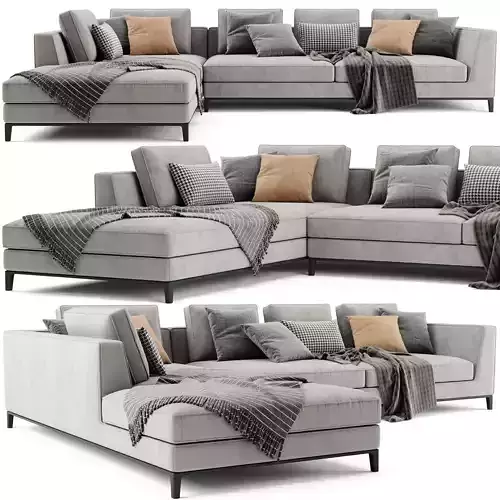 Lucrezia Chaise Longue Sofa