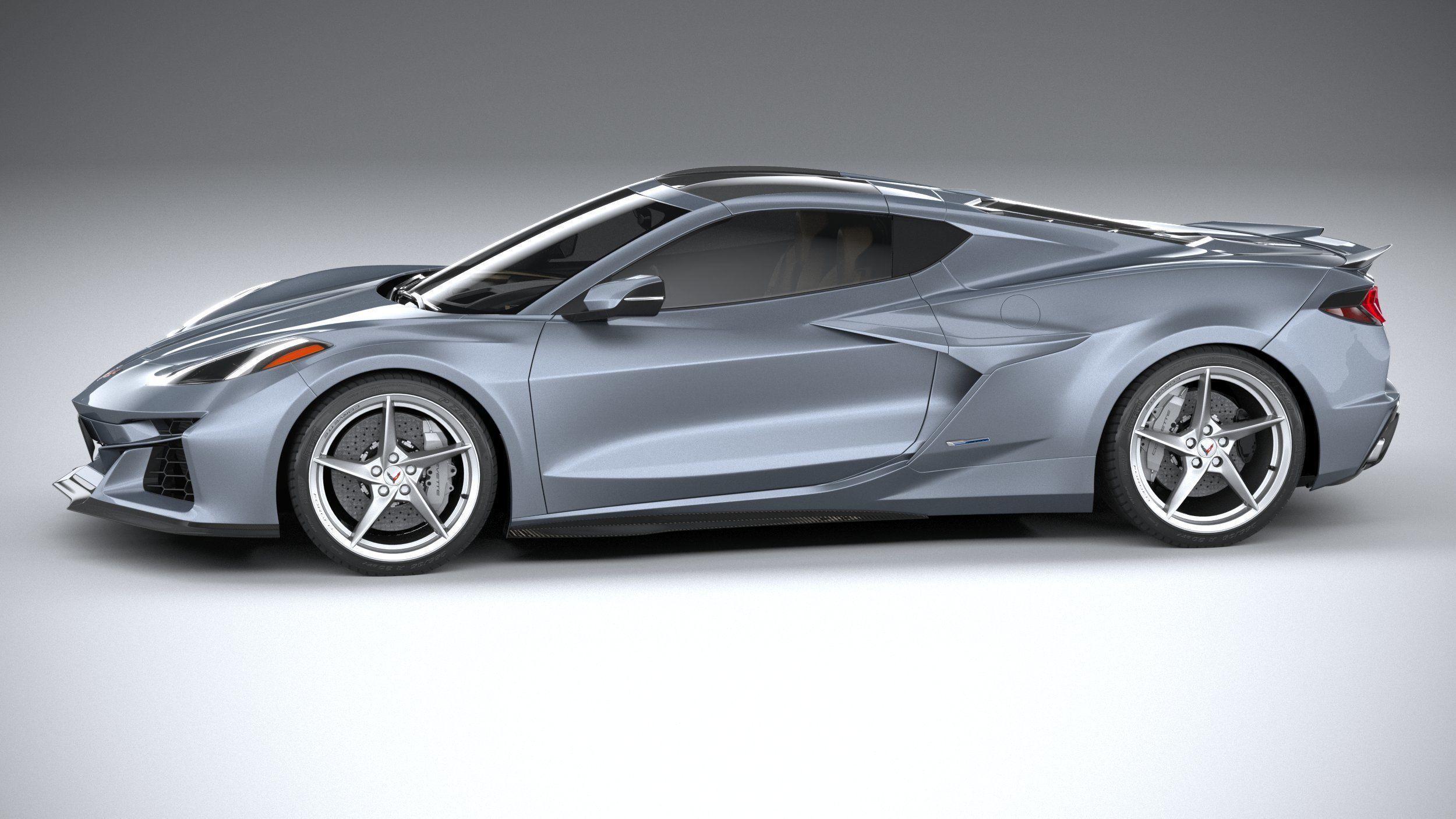 Chevrolet Corvette E-Ray CG 2024 3D model_8