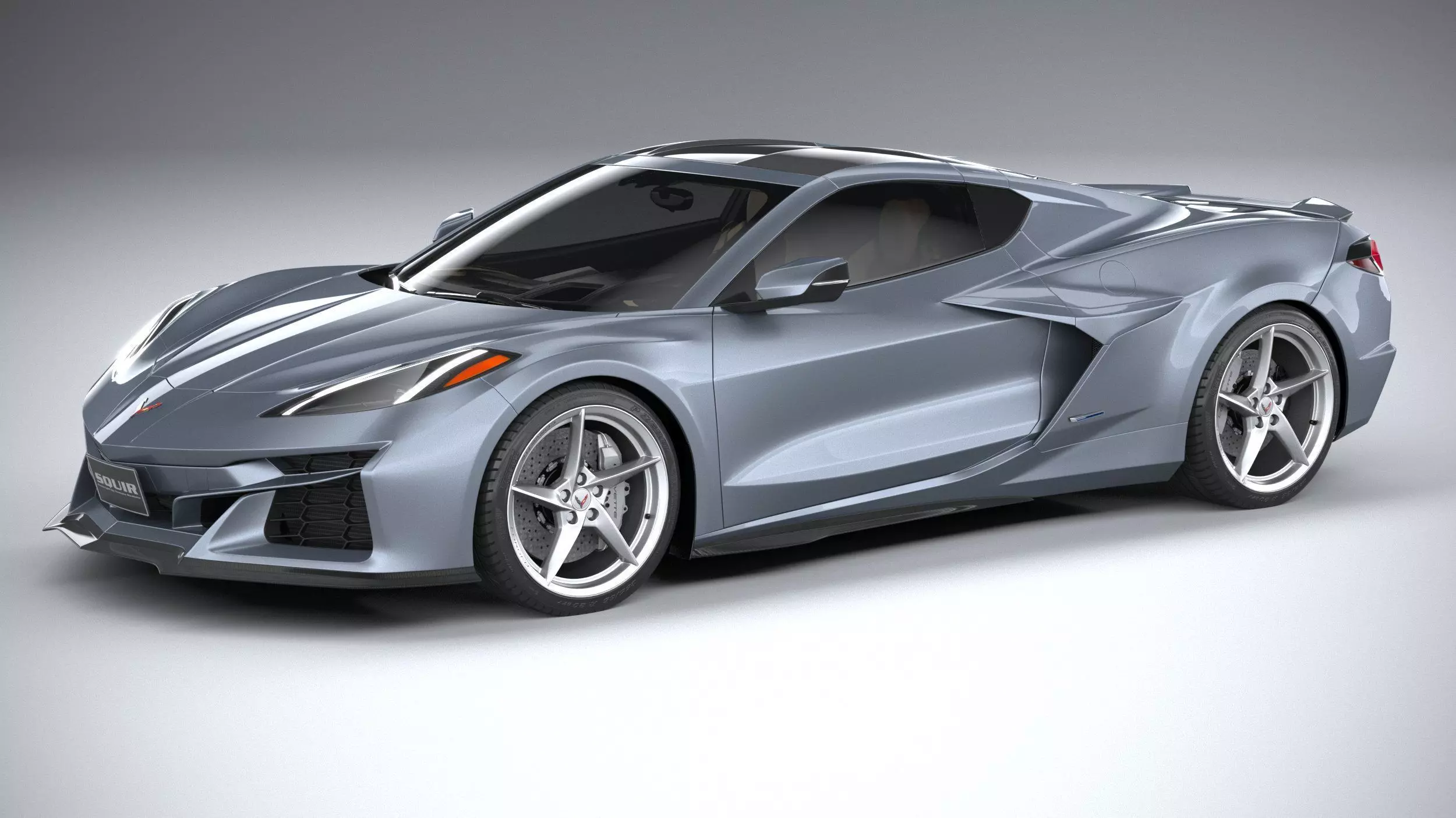 Chevrolet Corvette E-Ray CG 2024 3D model_0